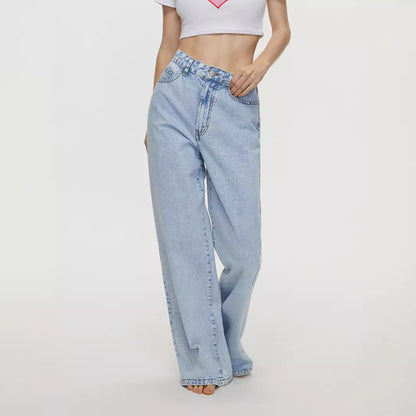 Vintage Breeze Wide-Leg Jeans