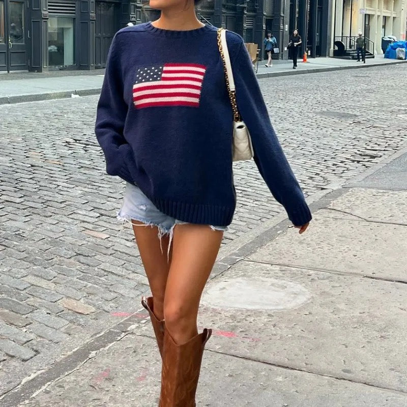 Patriot Knit Sweater