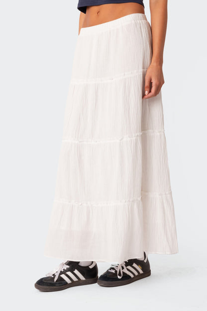 Charlotte Tiered Maxi Skirt