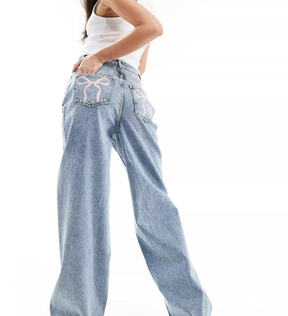 Chic Bows Jeans